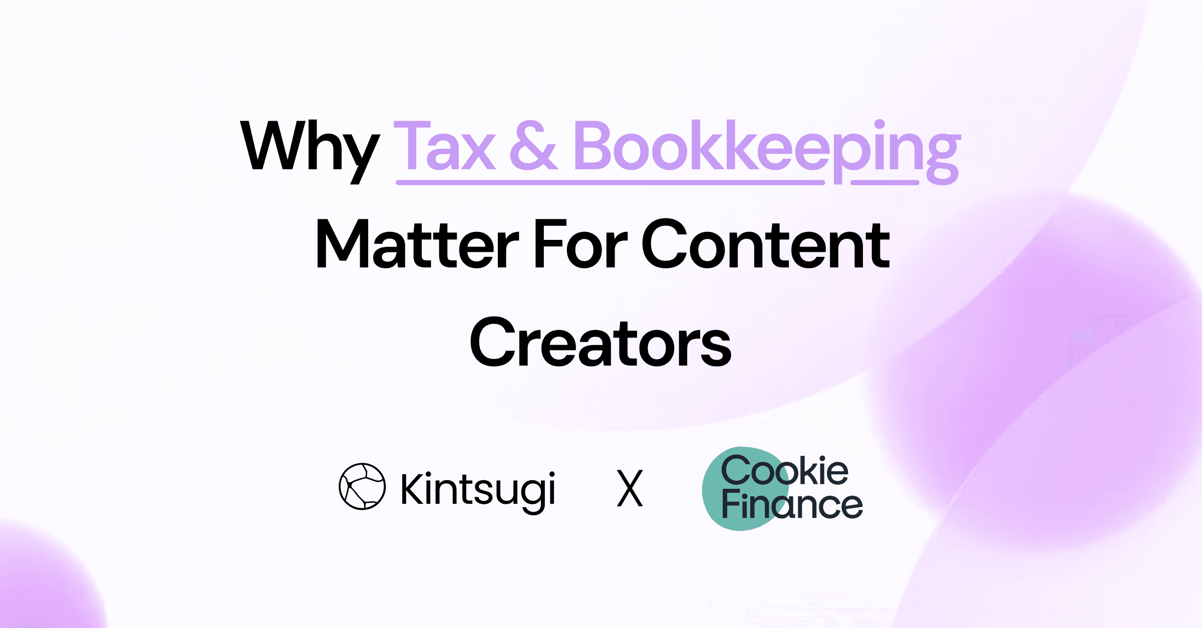 Taxes & Bookkeeping for Content Creators