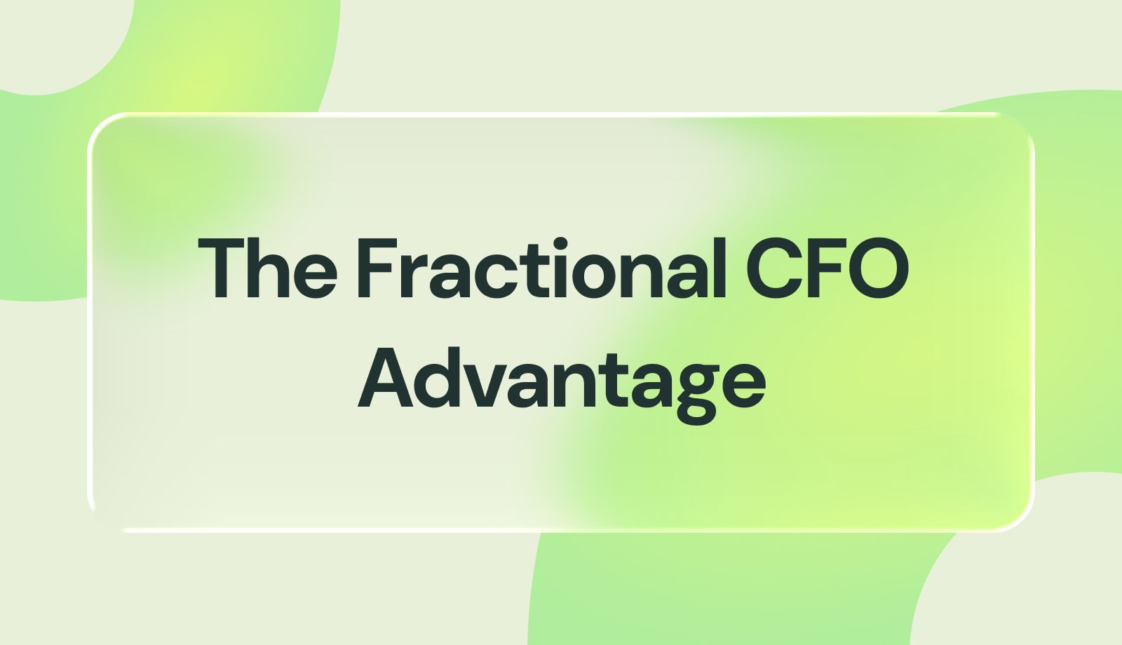 Why Fractional CFO Companies Are Essential for SaaS and Ecommerce Businesses